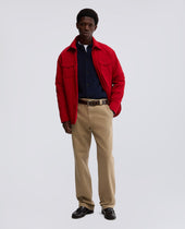 Pants Adrien In Gabardina Di Cotone Coloniale