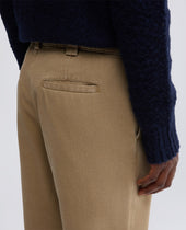 Pants Adrien In Gabardina Di Cotone Coloniale