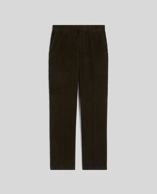 PANTS NEW HERMAN IN VELLUTO - MILITARE