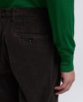 Pants New Herman In Velluto Marrone