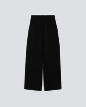 High Waisted Flannel Trousers