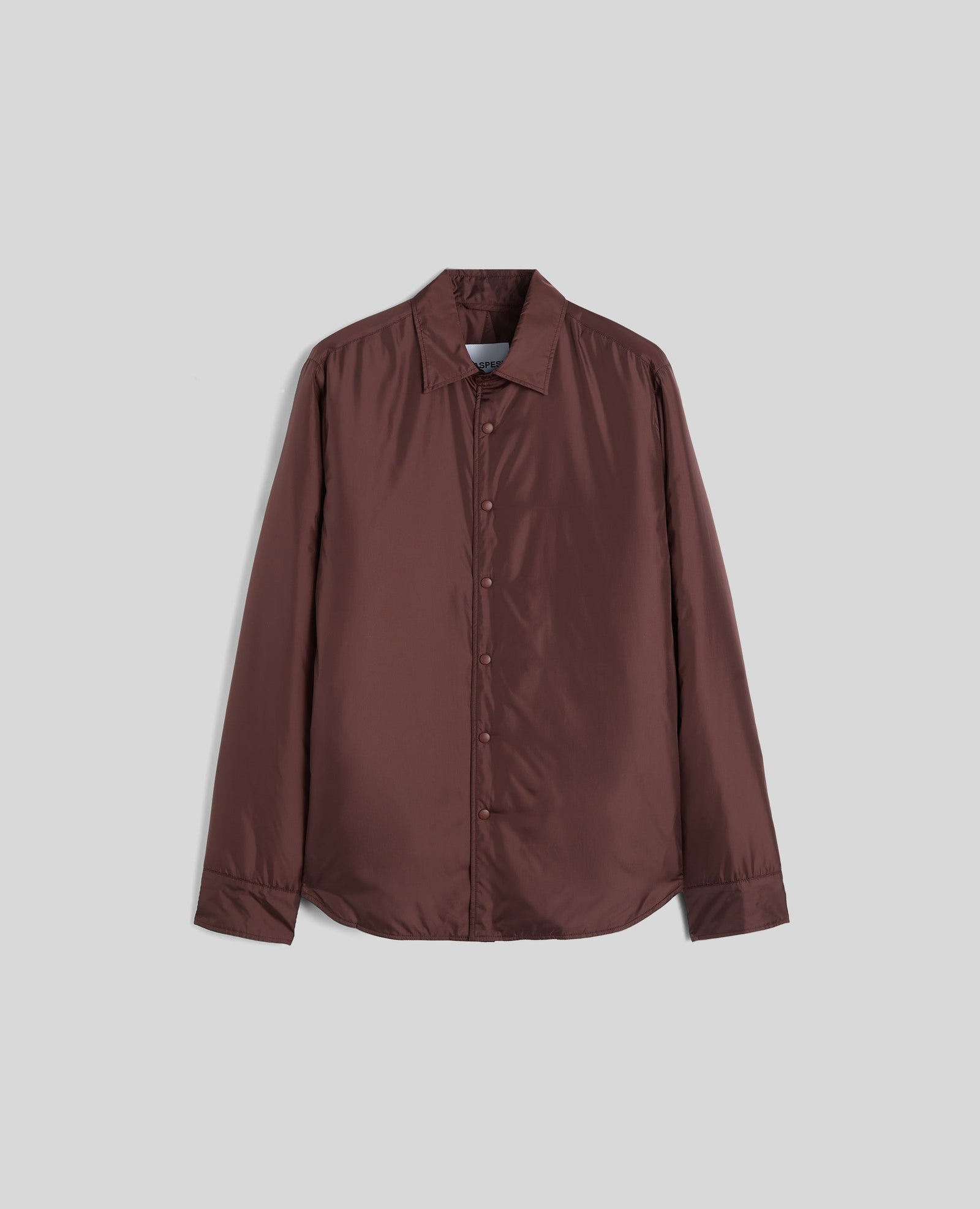 Shirt Re Shirt In Nylon Bordeaux