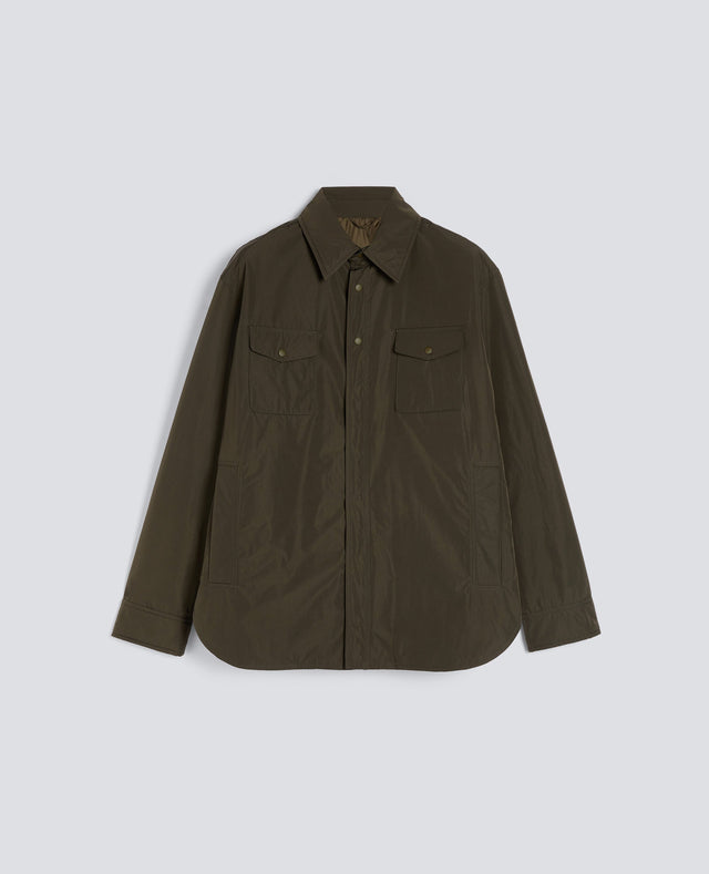 SHIRT GILES IN TAFFETA - MILITARE