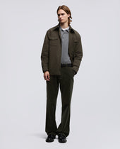 Shirt Giles In Taffeta Militare