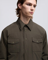 Shirt Giles In Taffeta Militare