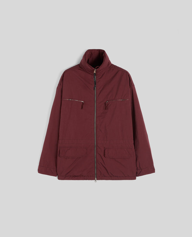 Giubbotto Gravel In Misto Nylon Bordeaux