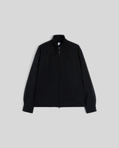Giubbotto Mack In Twill Di Tessuto Tecnico Nero