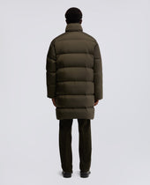 Coat Moschino In Nylon Riciclato Militare
