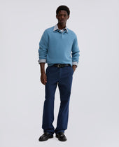 Polo In Cashmere Azzurro