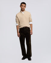 Sweater Con Collo Alto Naturale