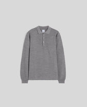 POLO IN LANA - GRIGIO
