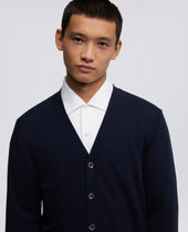Cardigan In Lana E Cashmere