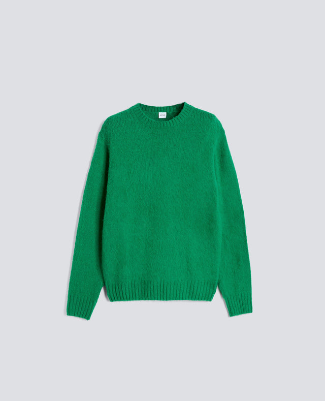 SWEATER GIROCOLLO IN LANA SHETLAND - BANDIERA