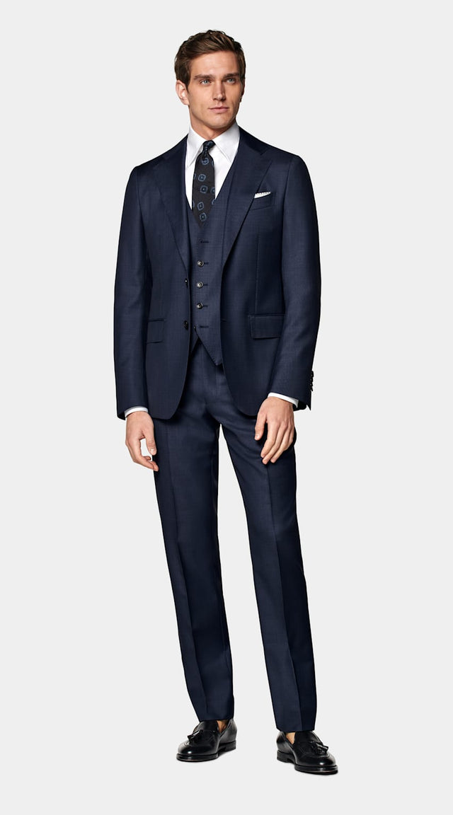 Mid Blue Waistcoat