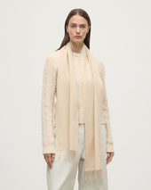 Natural Cashmere Scarf