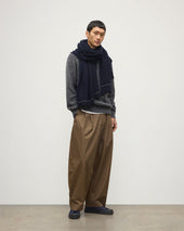 Usan Navy Cashmere Scarf