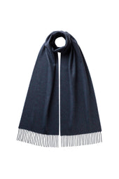 Navy Cashmere Scarf