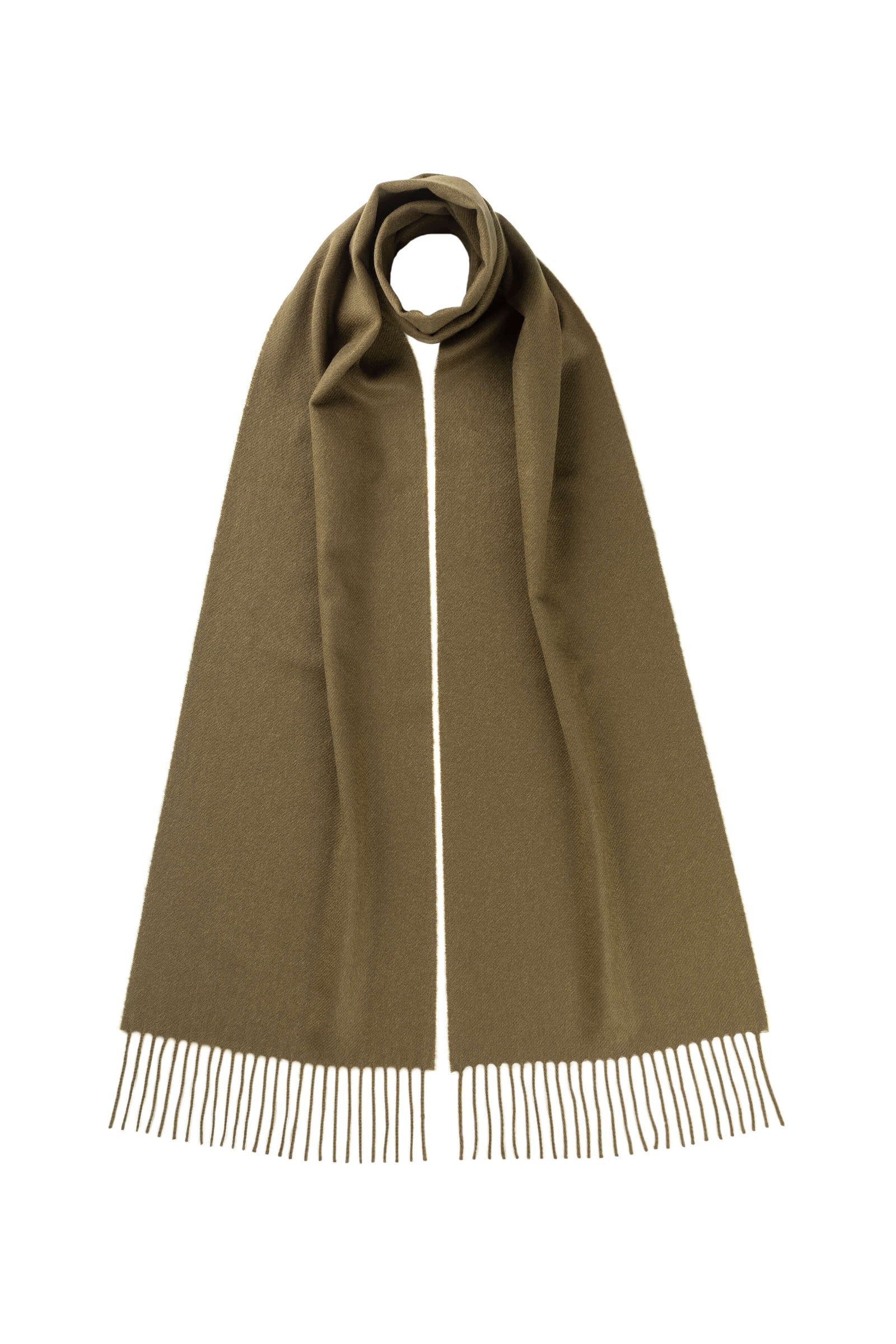 Green Cashmere Scarf
