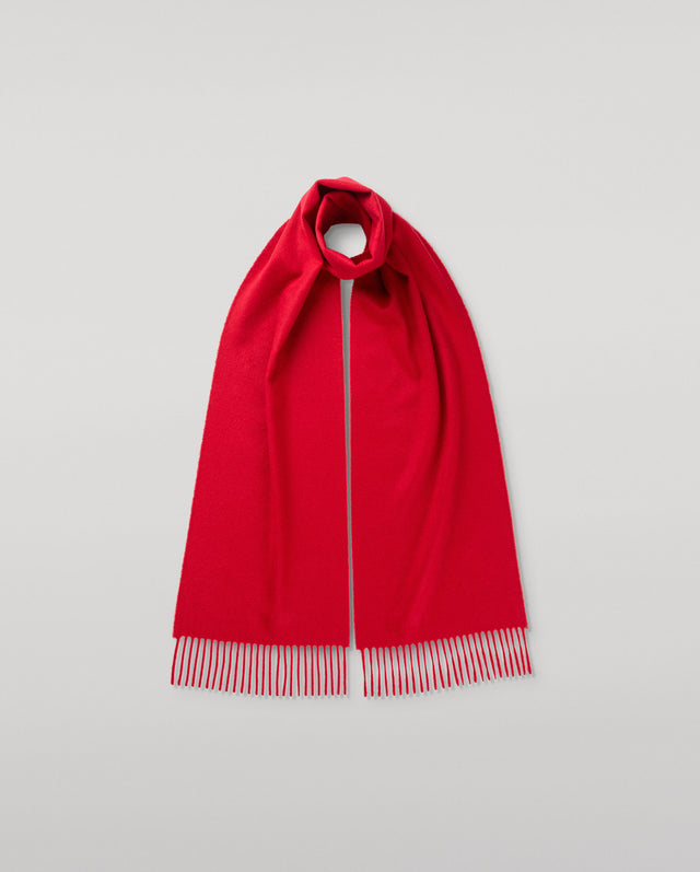 Red Cashmere Scarf