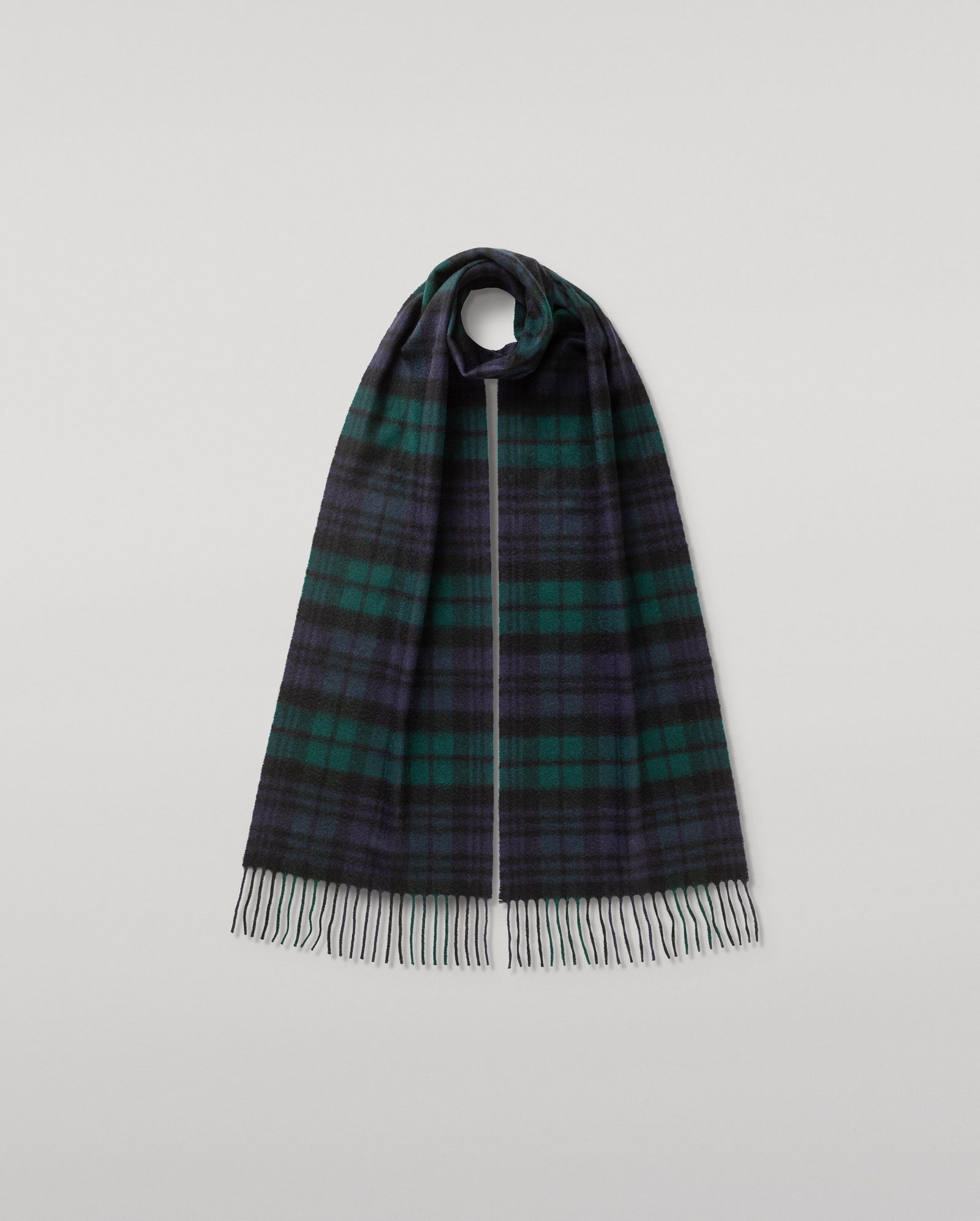 Watch Tartan Cashmere Scarf
