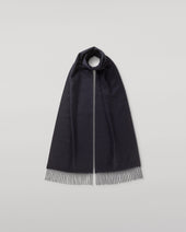 Dark Navy Cashmere Scarf