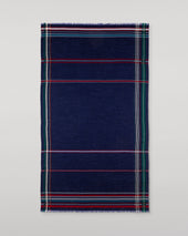 Helmina Navy Cashmere Scarf