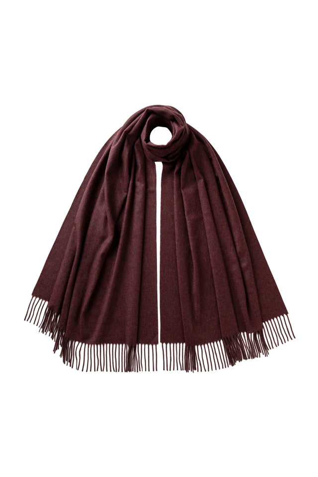 Purple Cashmere Stole