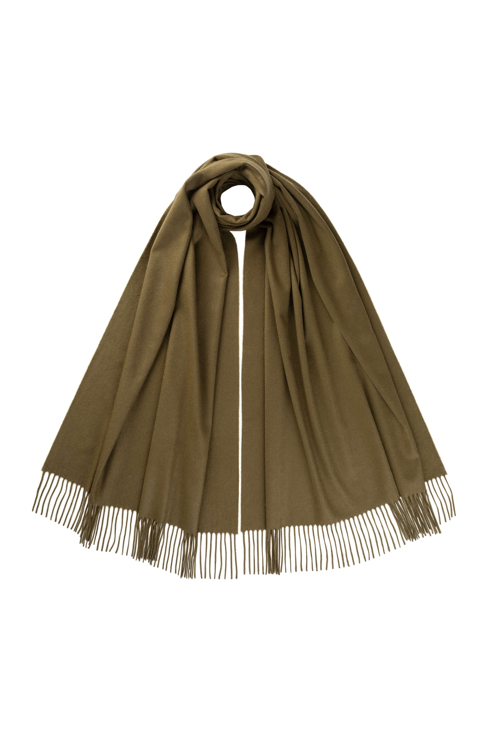 Green Cashmere Stole