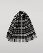 Grey Watch Dress Tartan Cashmere Stole