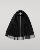 Black Cashmere Stole