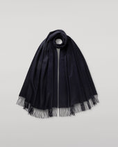 Dark Navy Cashmere Stole
