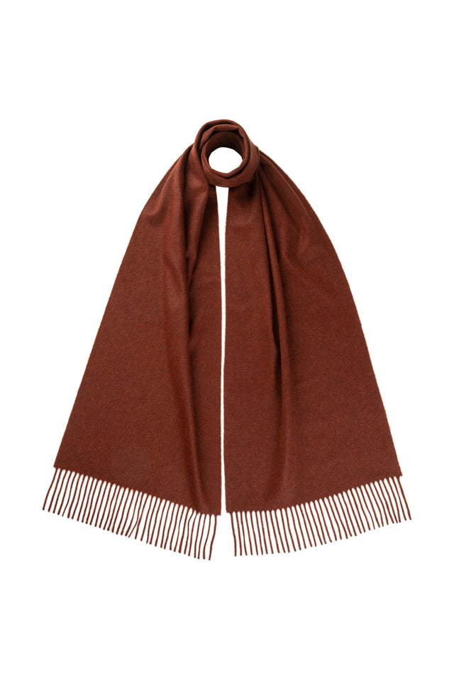 Wide Cashmere Scarf