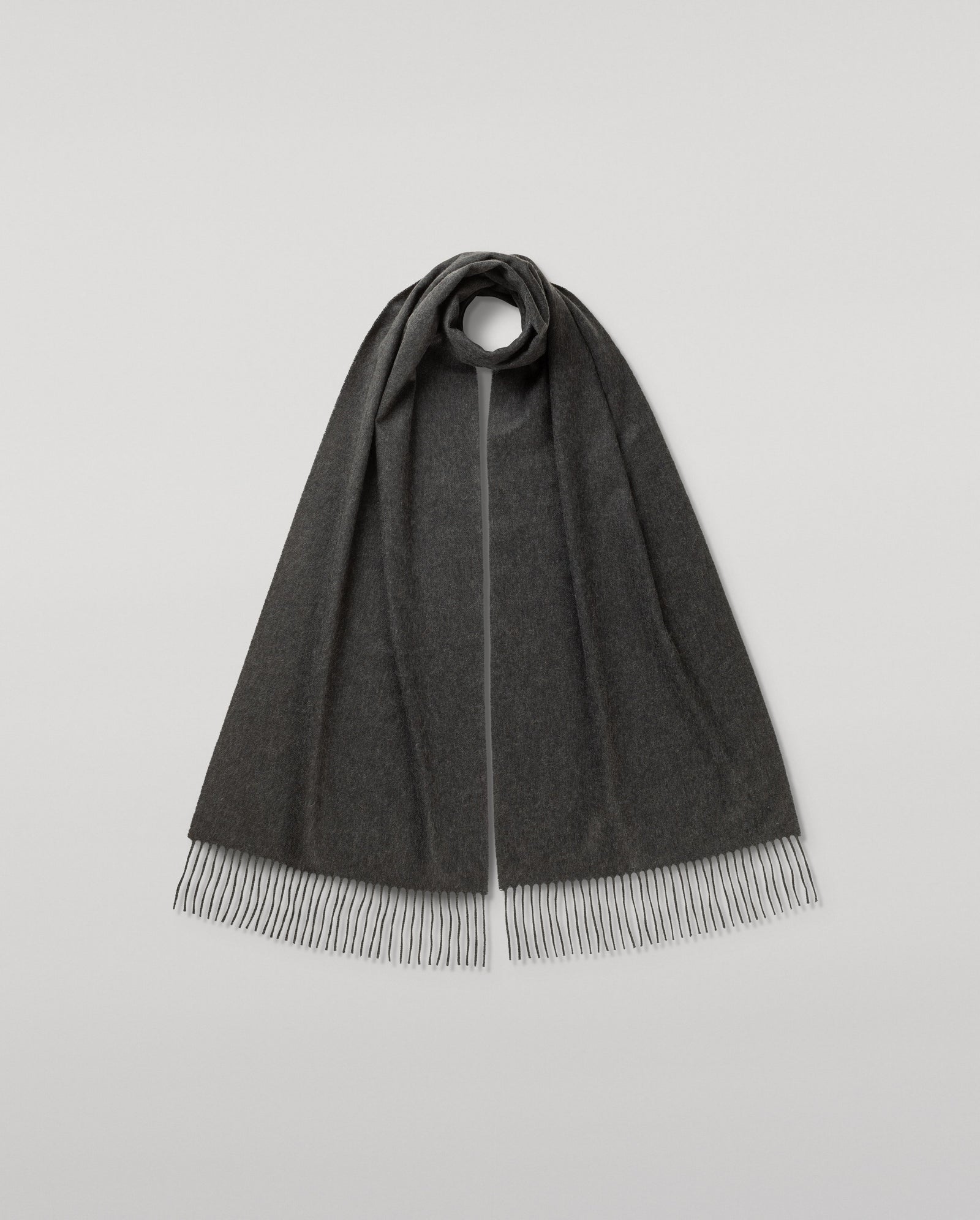 Wide Cashmere Scarf