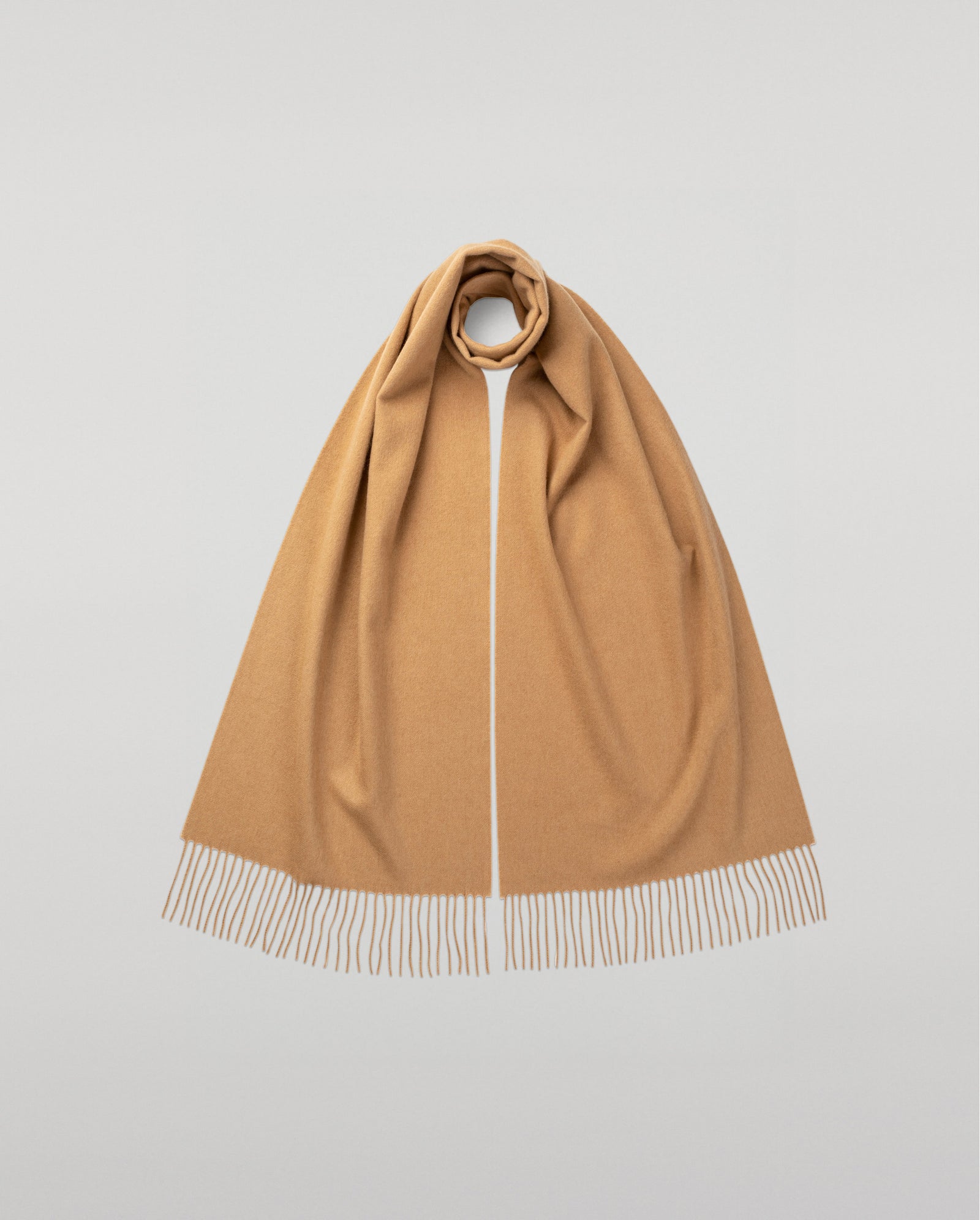 Wide Cashmere Scarf