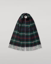 Wide MacKenzie Tartan Cashmere Scarf
