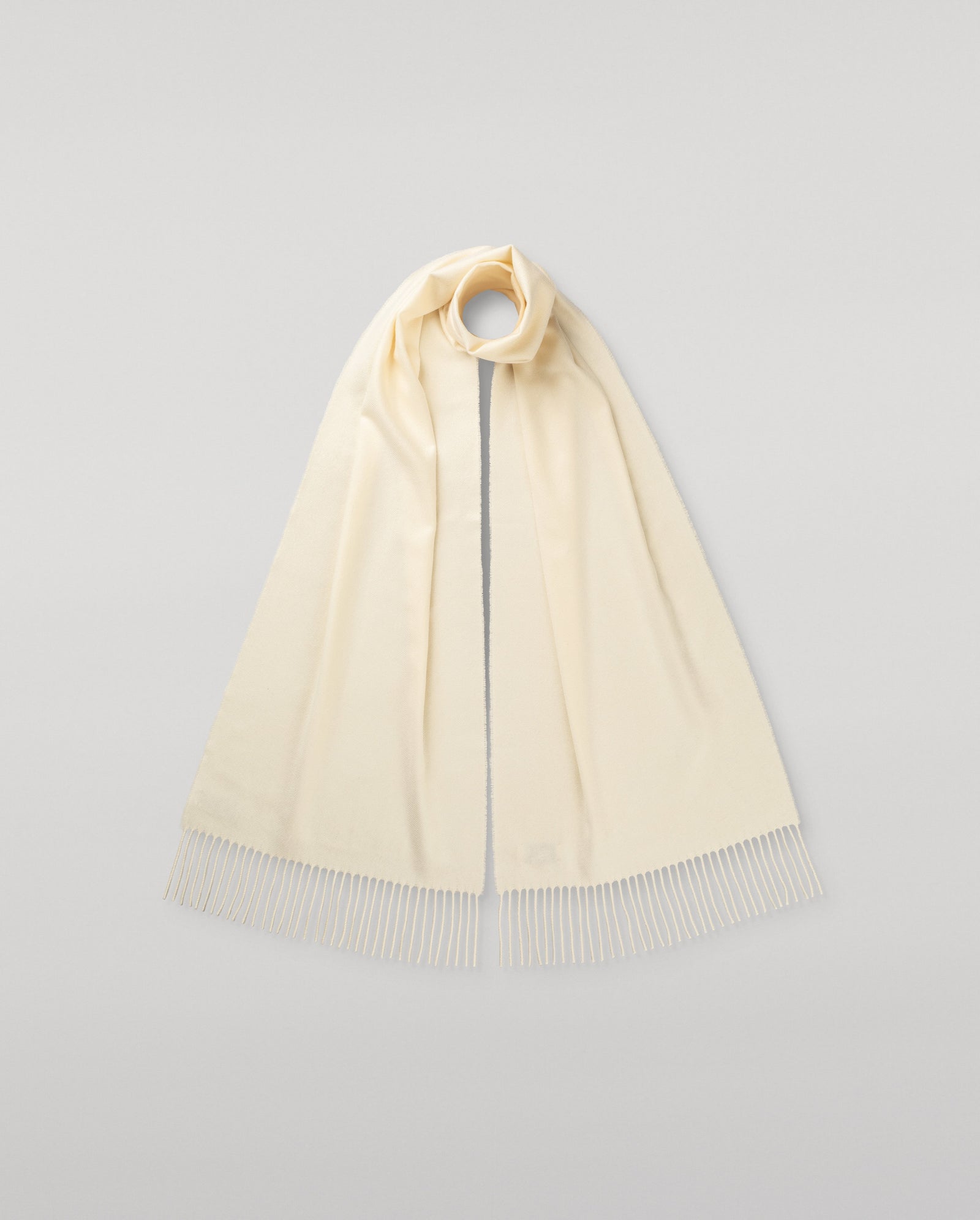 Wide Cashmere Scarf
