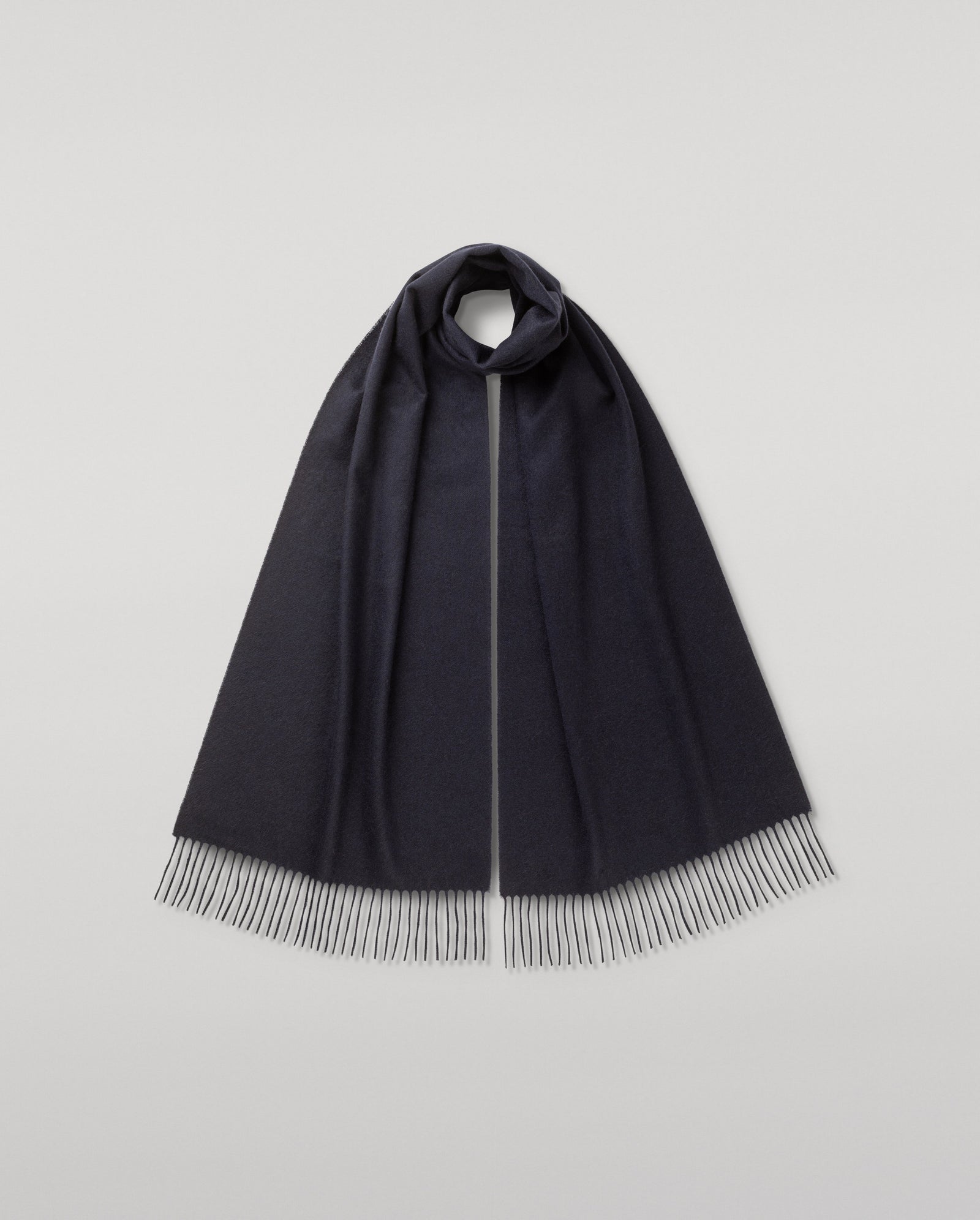 Wide Cashmere Scarf