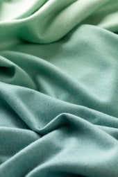 Ombré Green Cashmere Stole