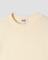 Waffle Long Sleeve Crew (Natural)