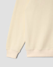 Waffle Long Sleeve Crew (Natural)