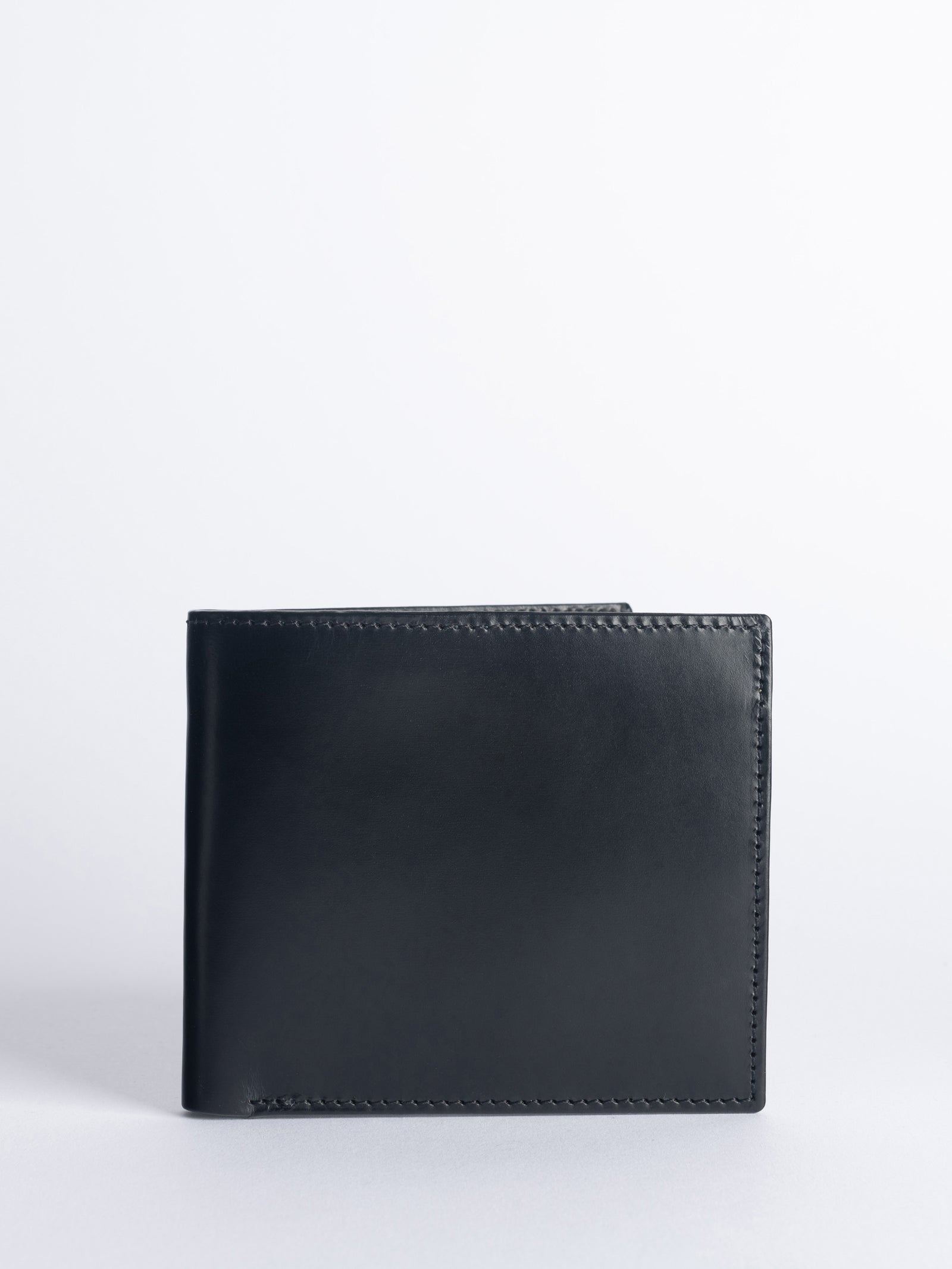 Black classic bill fold wallet