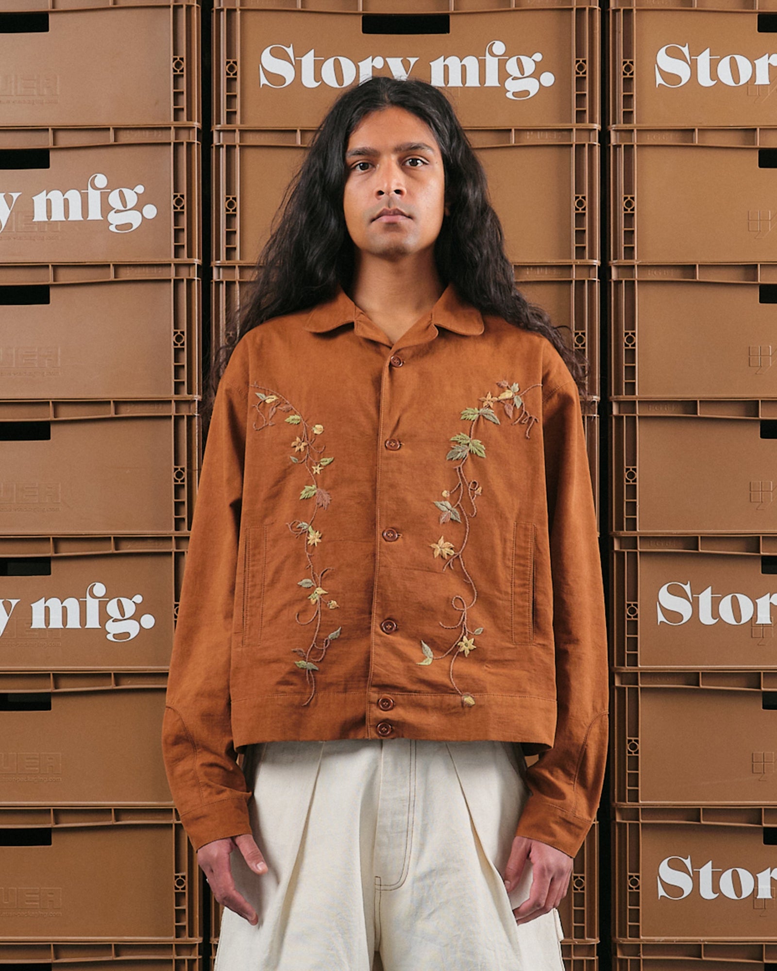 Wander Jacket Bark