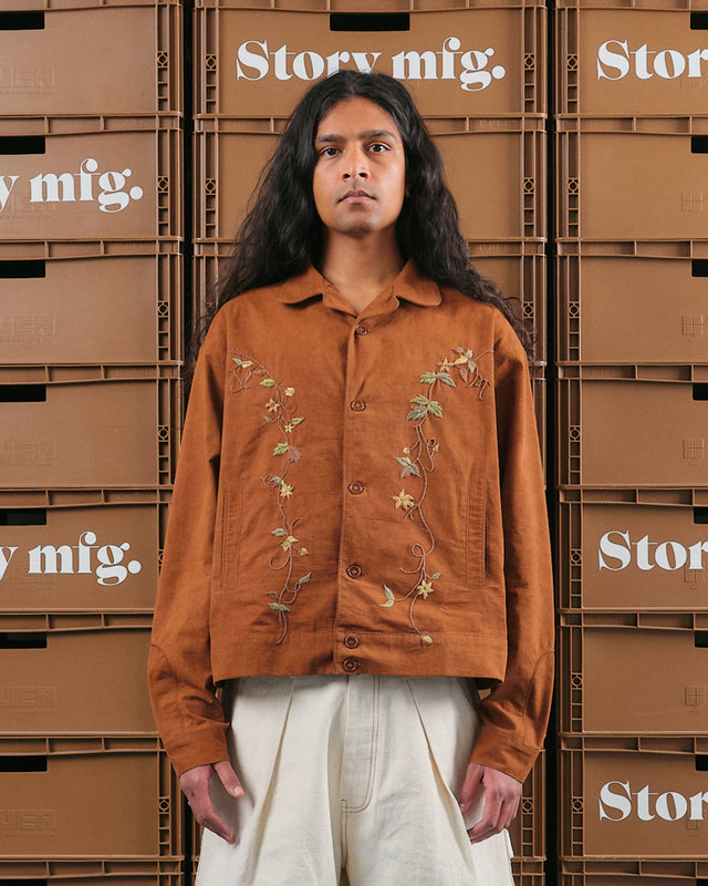 Wander Jacket - Bark Brown