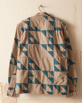 Wandering Lover Quilt Long Sleeve Shirt
