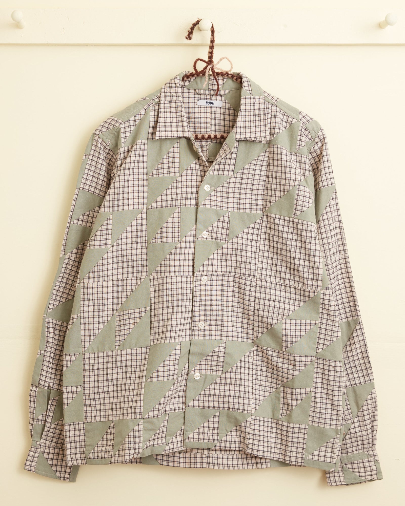 Wandering Lover Quilt Long Sleeve Shirt