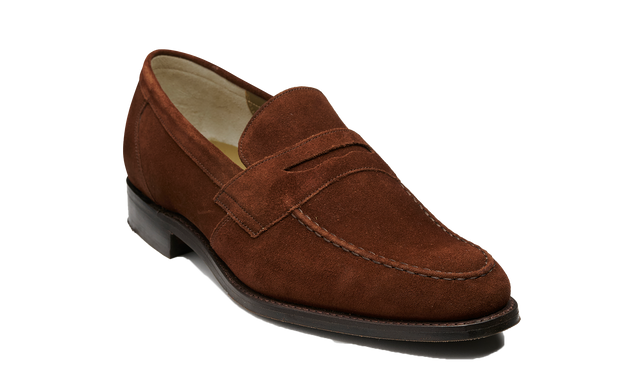 Warner - Pecan Suede