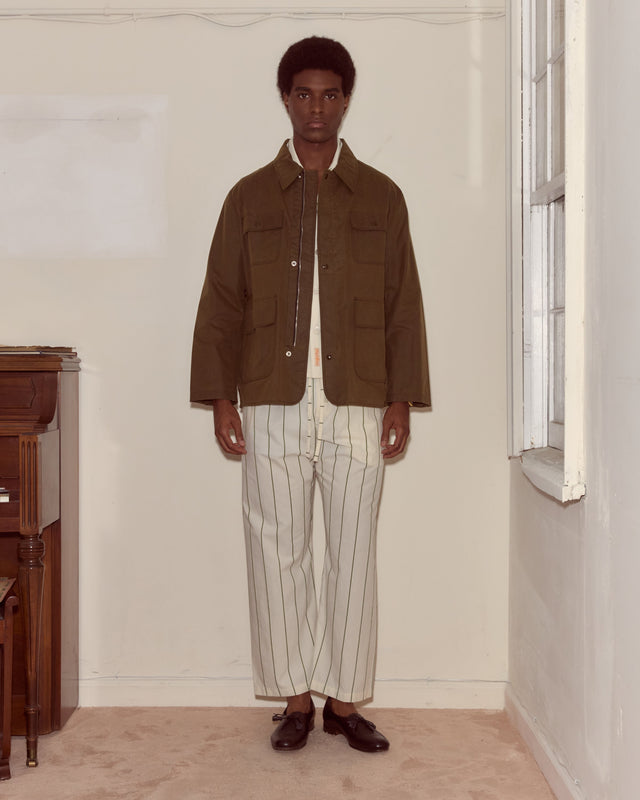 Waxed Hunting Jacket - Brown