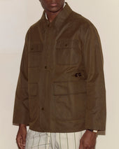 Waxed Hunting Jacket - Brown