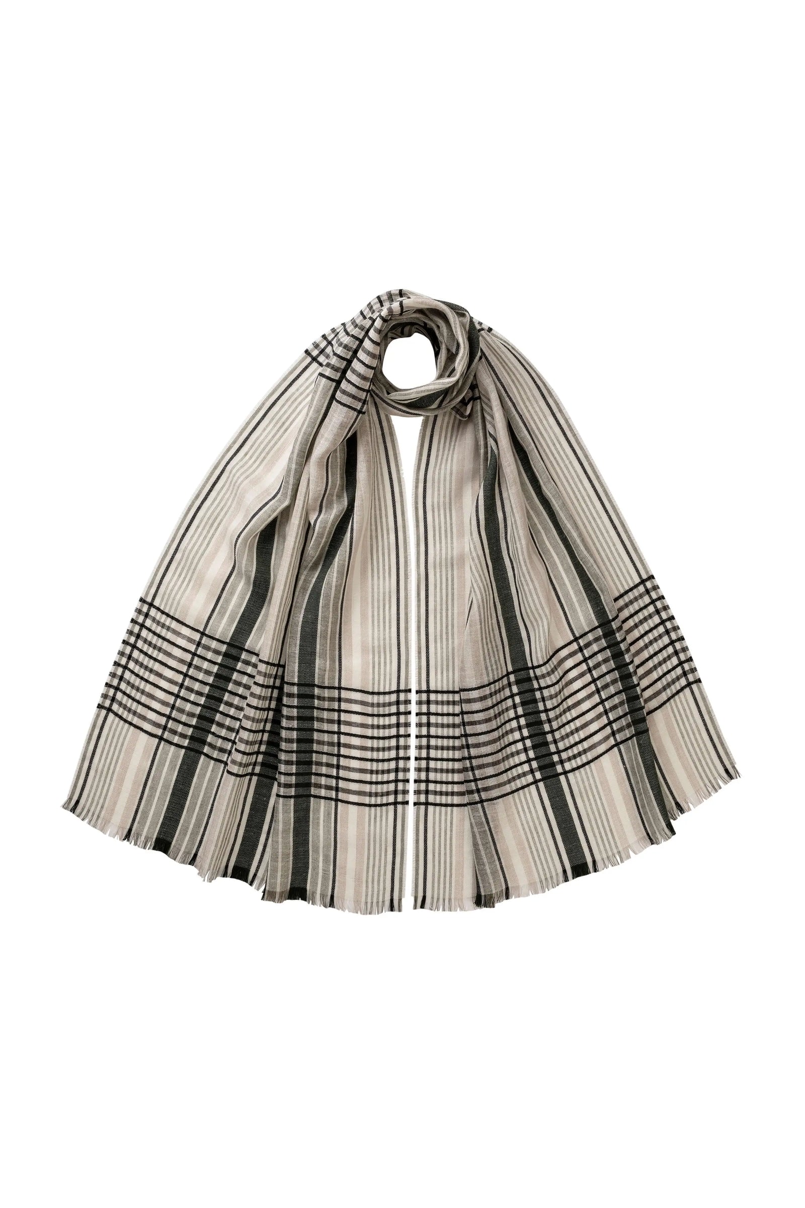 Graphic Stripe Scarf