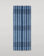 Crawton Graphic Stripe Navy Scarf
